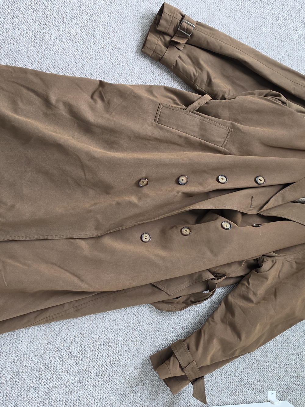Vintage Christian Dior Monsieur Trench Coat – Made in Italy – Camel/Tan